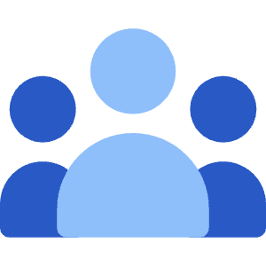 User Group Icon from Core Flat Set