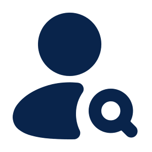 User Search Fill Icon from Mingcute Fill Set