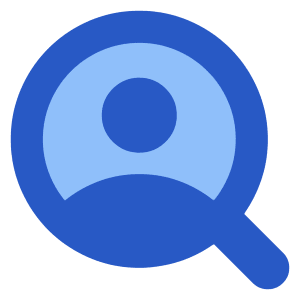 User Search Icon from Core Flat Set