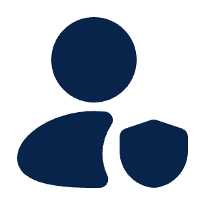User Security Fill Icon from Mingcute Fill Set