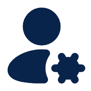 User Setting Fill Icon from Mingcute Fill Set