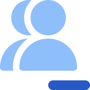 Users Group Remove Icon from Core Flat Set