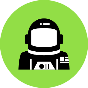 Astronaut Icon from Kameleon Pop - Free Set
