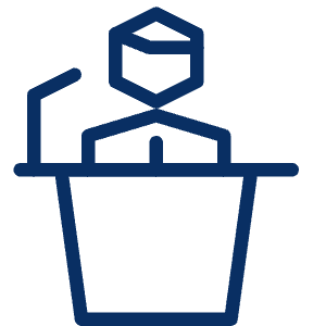 Businessman Speech Icon from Cyber Line - Free Set