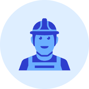 Construction Worker 4 Icon from Kameleon Duo - Free Set