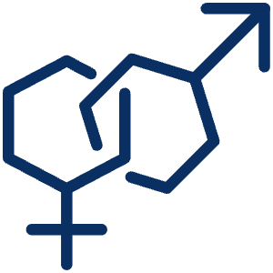 Gender Male Female Icon from Cyber Duotone - Free Set