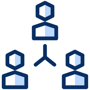 Hierarchy Business 2 Icon from Cyber Duotone - Free Set