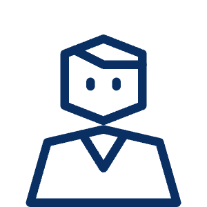 Person Icon from Cyber Line - Free Set
