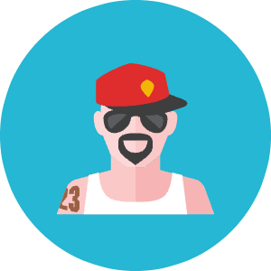 Rapper Icon from Kameleon Colors - Free Set