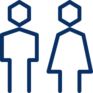 Toilet Sign Icon from Cyber Line - Free Set