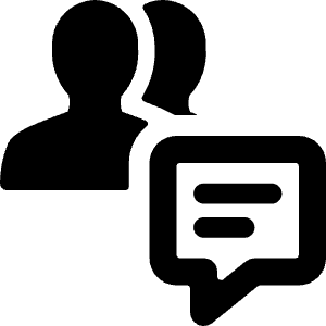 Multiple Actions Chat Icon from Ultimate Bold - Free Set