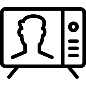 Single Man Vintage Tv Icon from Ultimate Light - Free Set