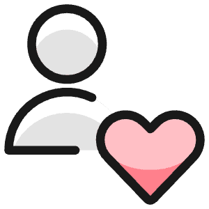 Single Neutral Actions Heart Icon from Ultimate Colors - Free Set