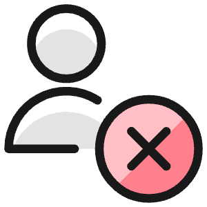 Single Neutral Actions Remove Icon from Ultimate Colors - Free Set
