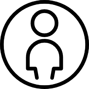 Single Neutral Circle Icon from Ultimate Light - Free Set