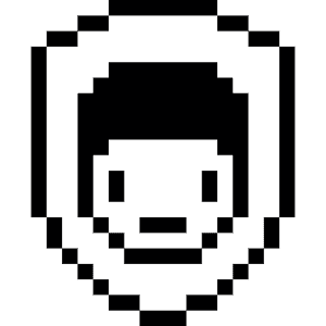Single User Shield Icon from Pixel - Free Set
