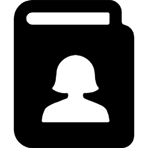 Single Woman Book Icon from Ultimate Bold - Free Set