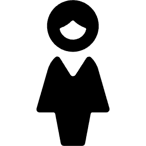 Single Woman Icon from Ultimate Bold - Free Set