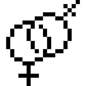 User Gender Lesbian Icon from Pixel - Free Set