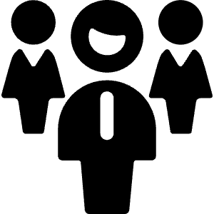 User Multiple Male Female Icon from Ultimate Bold - Free Set