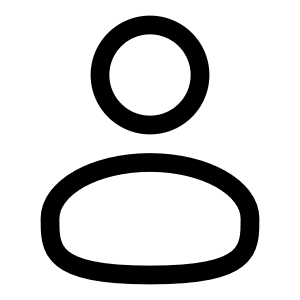 User Icon from Solar Linear Set