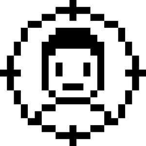 User Single Aim Icon from Pixel - Free Set