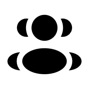 Users Group Two Rounded Icon from Solar Bold Set