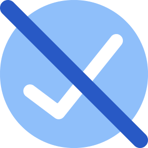 Check Circle Off Icon from Core Flat Set