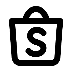 Brand Shopee Icon from Tabler Line Set