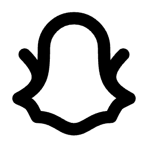 Brand Snapchat Icon from Tabler Line Set
