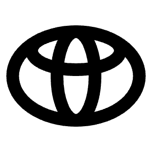 Brand Toyota Icon from Tabler Line Set