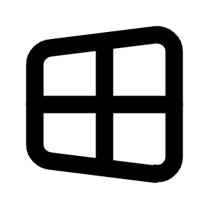Brand Windows Icon from Tabler Line Set