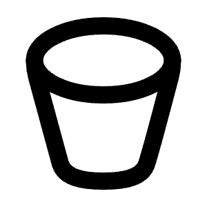 Bucket Icon from Tabler Line Set