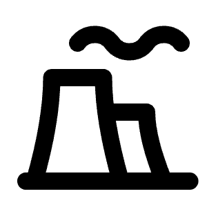 Building Factory Icon from Tabler Line Set