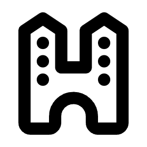 Building Fortress Icon from Tabler Line Set
