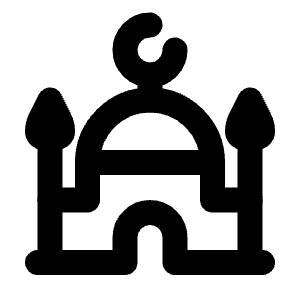 Building Mosque Icon from Tabler Line Set