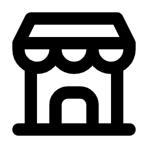 Building Store Icon from Tabler Line Set