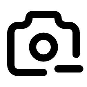 Camera Minus Icon from Tabler Line Set