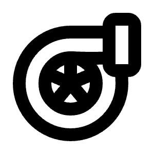 Car Turbine Icon from Tabler Line Set