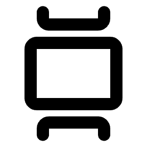Carousel Vertical Icon from Tabler Line Set