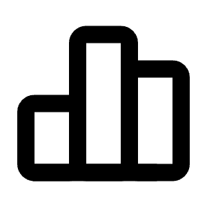 Chart Bar Icon from Tabler Line Set