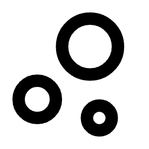 Chart Bubble Icon from Tabler Line Set
