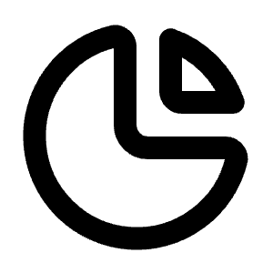Chart Pie Icon from Tabler Line Set