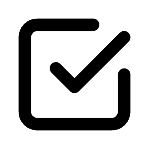 Checkbox Icon from Tabler Line Set