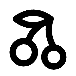 Cherry Icon from Tabler Line Set