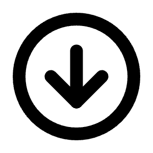 Circle Arrow Down Icon from Tabler Line Set
