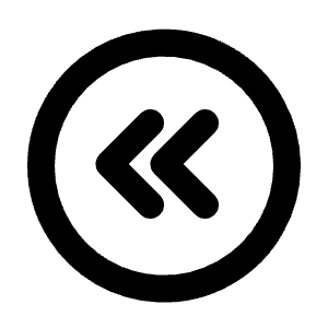 Circle Chevrons Left Icon from Tabler Line Set