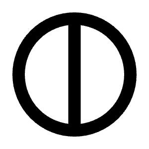 Circle Half Icon from Tabler Line Set