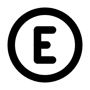 Circle Letter E Icon from Tabler Line Set