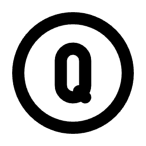 Circle Letter Q Icon from Tabler Line Set